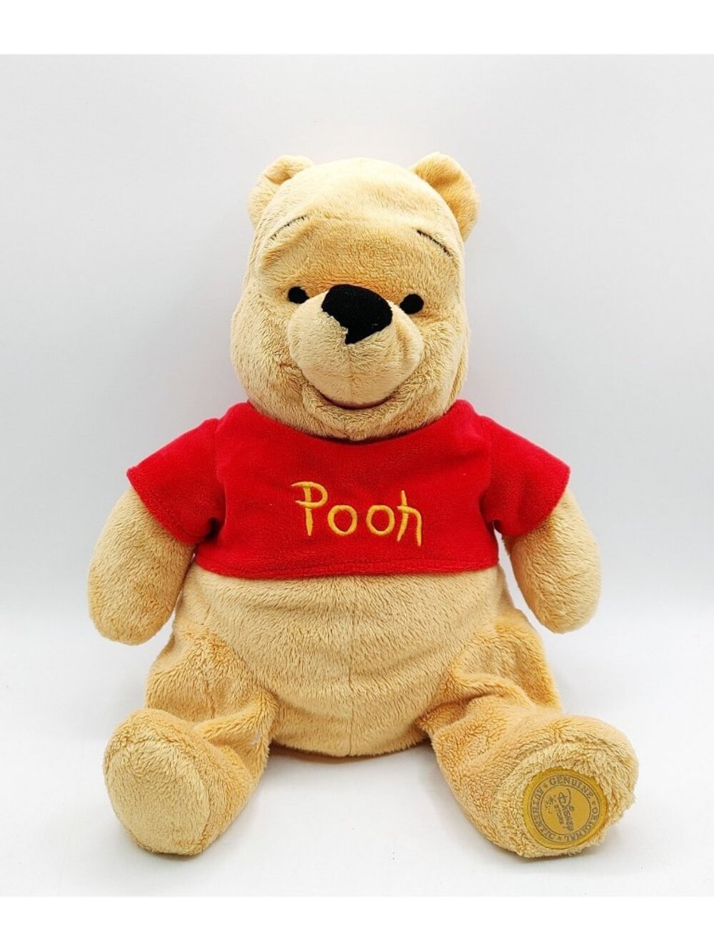 Vintage Disney Store Winnie the Pooh Plush Bear Stuffed Animal Toy Cuddly 17"